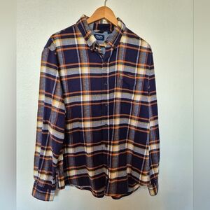 Ralph Lauren Chaps Plaid Flannel Shirt Size XL